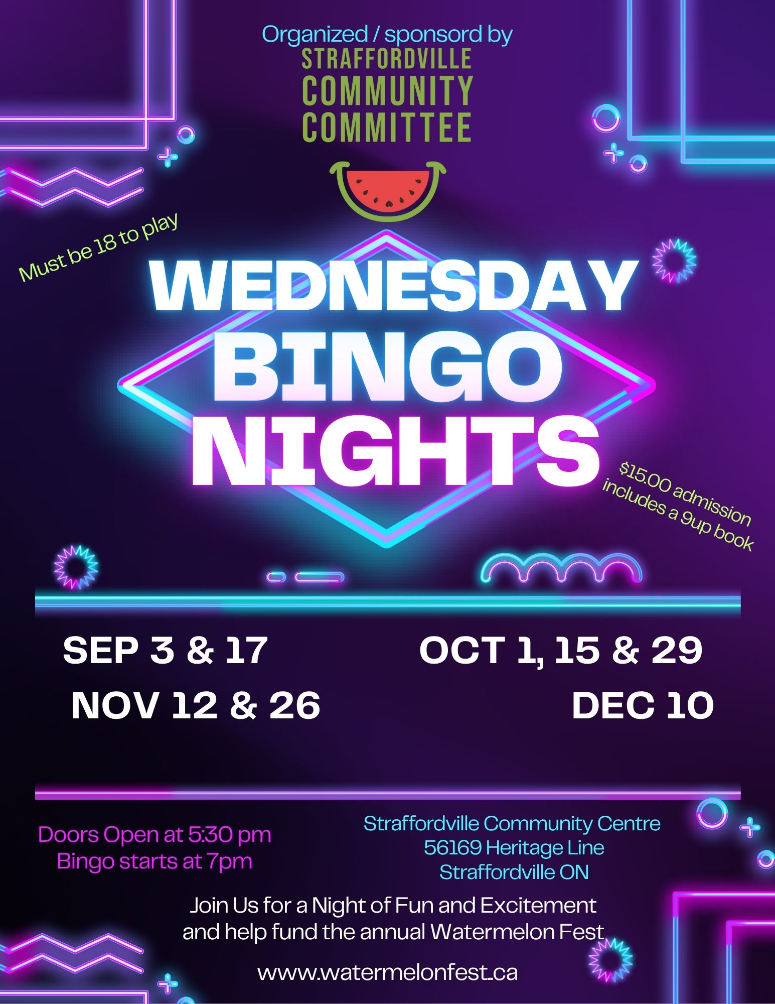 Wednesday Bingo Nights